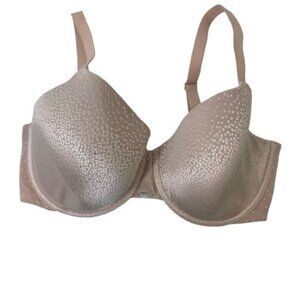 Wacoal Underwire Lightly Lined Bra Biege 34DDD supportive comfy everyday